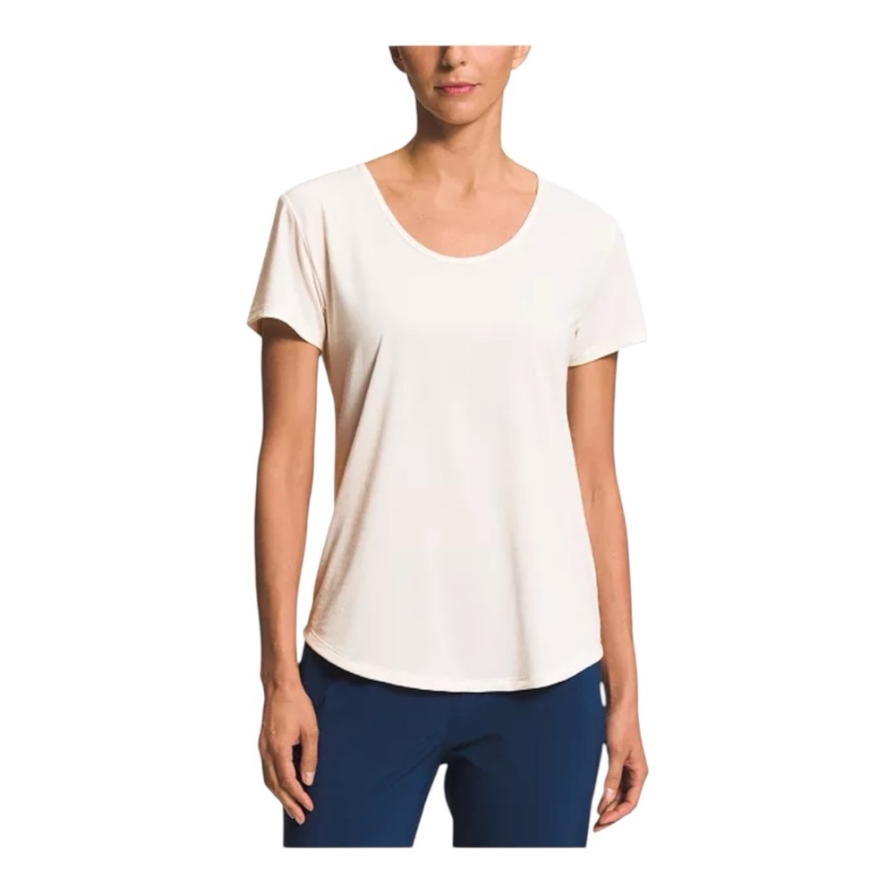 New The North Face Women's Elevation T-Shirt gardenia White XL